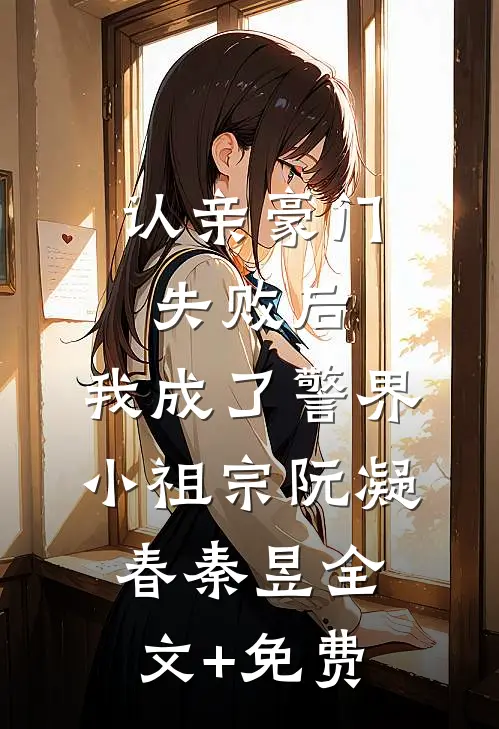 认亲豪门失败后，我成了警界小祖宗阮凝春秦昱全文+免费