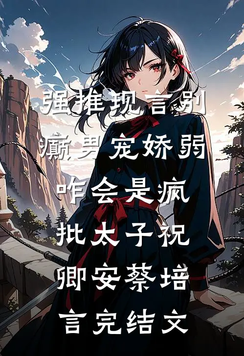 强推现言别癫男宠娇弱，咋会是疯批太子 祝卿安蔡培言完结文