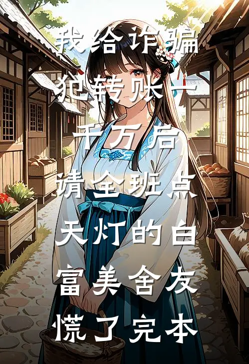 我给诈骗犯转账一千万后，请全班点天灯的白富美舍友慌了完本