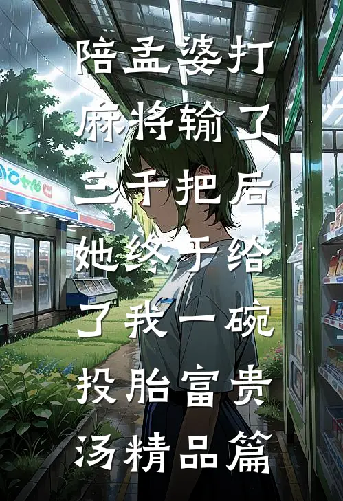 陪孟婆打麻将输了三千把后，她终于给了我一碗投胎富贵汤精品篇