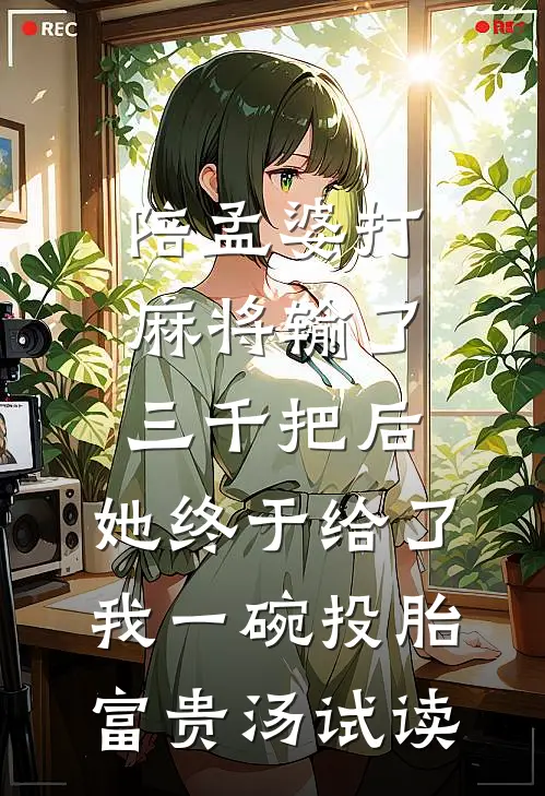 陪孟婆打麻将输了三千把后，她终于给了我一碗投胎富贵汤试读