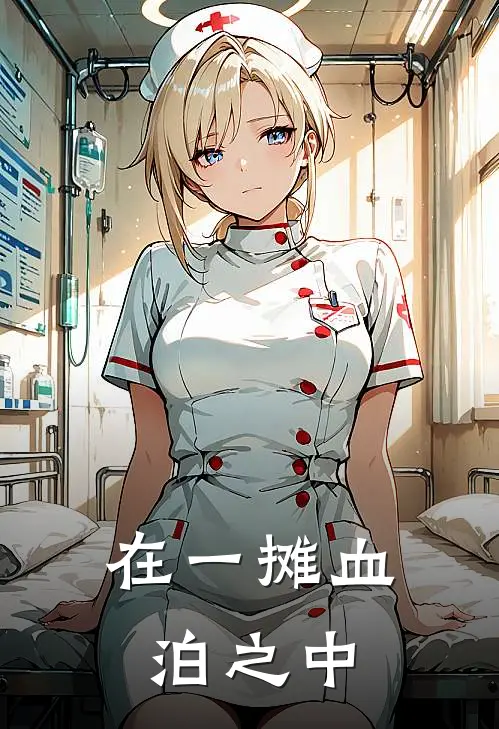 在一摊血泊之中