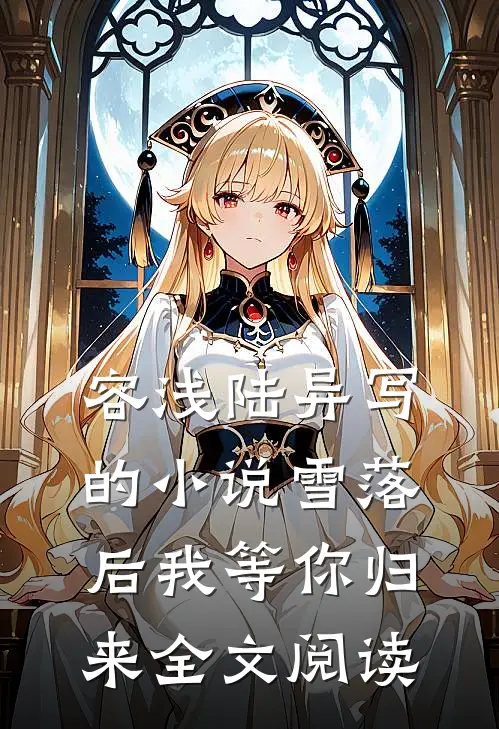 容浅陆异写的小说雪落后我等你归来全文阅读