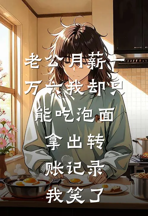 老公月薪一万六我却只能吃泡面，拿出转账记录，我笑了