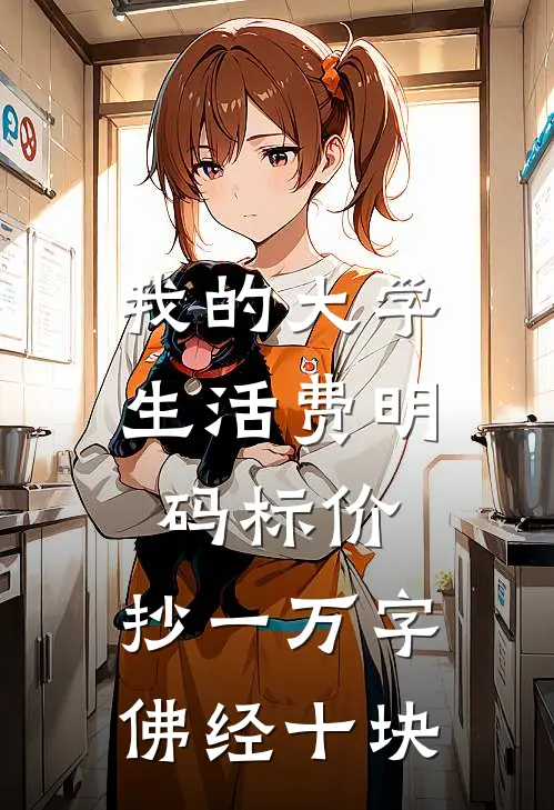 我的大学生活费明码标价，抄一万字佛经十块