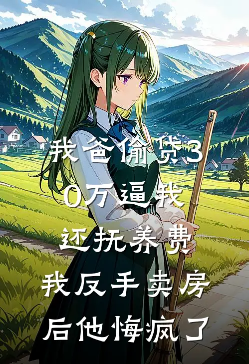 我爸偷贷30万逼我还抚养费，我反手卖房后他悔疯了