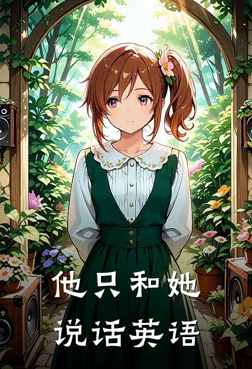他只和她说话英语