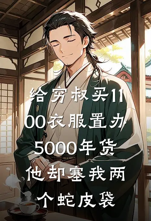 给穷叔买1100衣服置办5000年货，他却塞我两个蛇皮袋