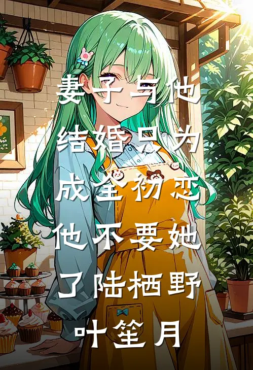 妻子与他结婚只为成全初恋，他不要她了陆栖野叶笙月