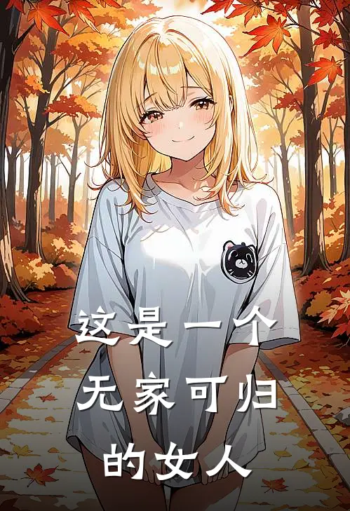 这是一个无家可归的女人