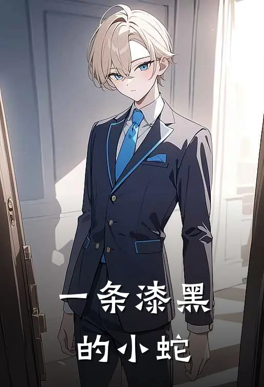 一条漆黑的小蛇