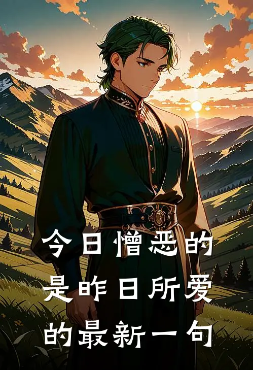 今日憎恶的是昨日所爱的最新一句