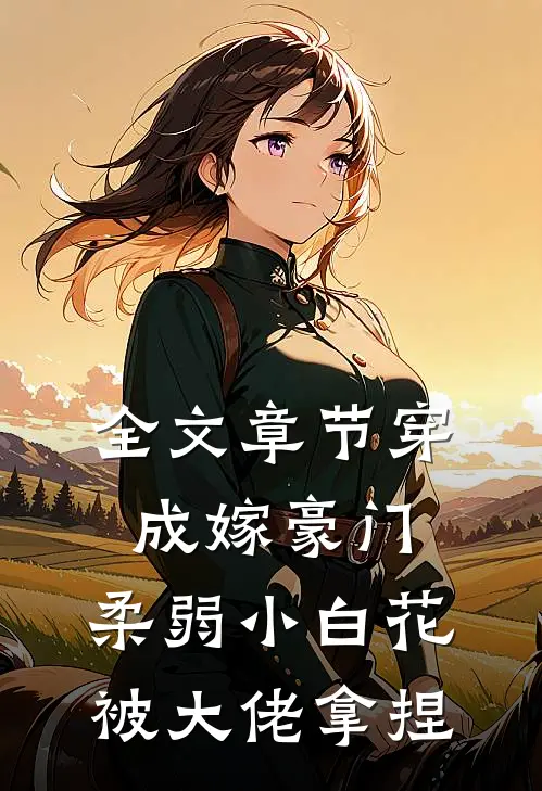 全文章节穿成嫁豪门,柔弱小白花被大佬拿捏