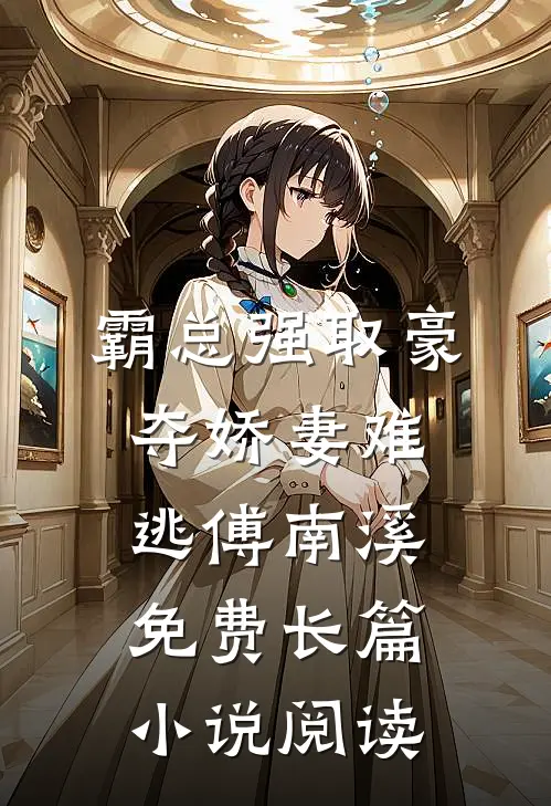霸总强取豪夺娇妻难逃傅南溪免费长篇小说阅读