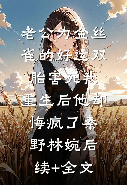 老公为金丝雀的好运双胎害死我，重生后他却悔疯了秦野林婉后续+全文
