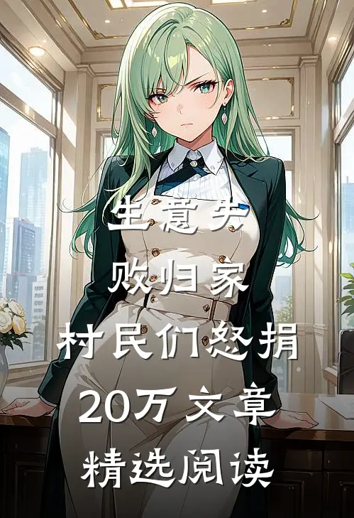 生意失败归家，村民们怒捐20万文章精选阅读