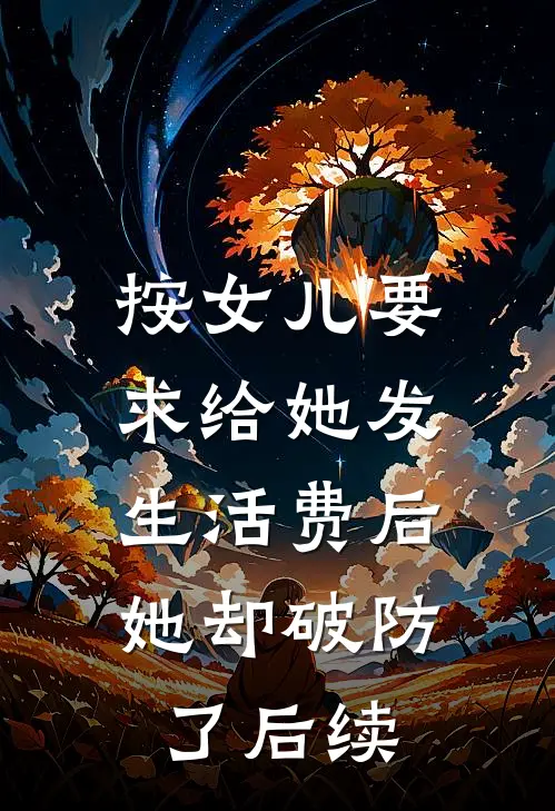 按女儿要求给她发生活费后，她却破防了后续