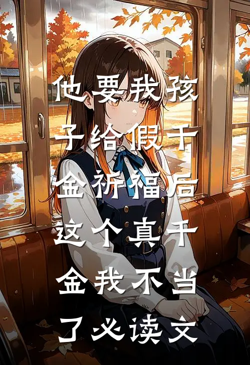 他要我孩子给假千金祈福后，这个真千金我不当了必读文