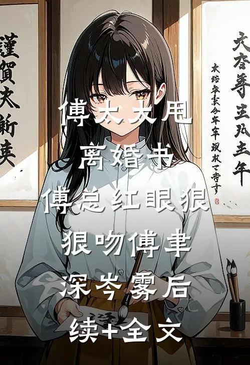 傅太太甩离婚书，傅总红眼狠狠吻傅聿深岑雾后续+全文