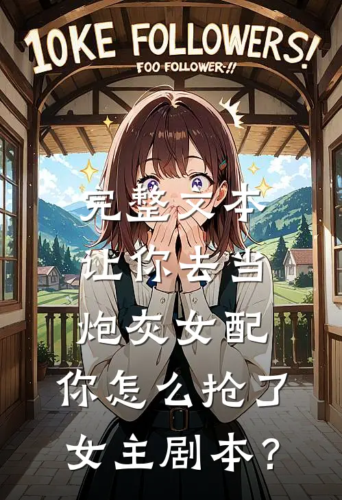 完整文本让你去当炮灰女配，你怎么抢了女主剧本？