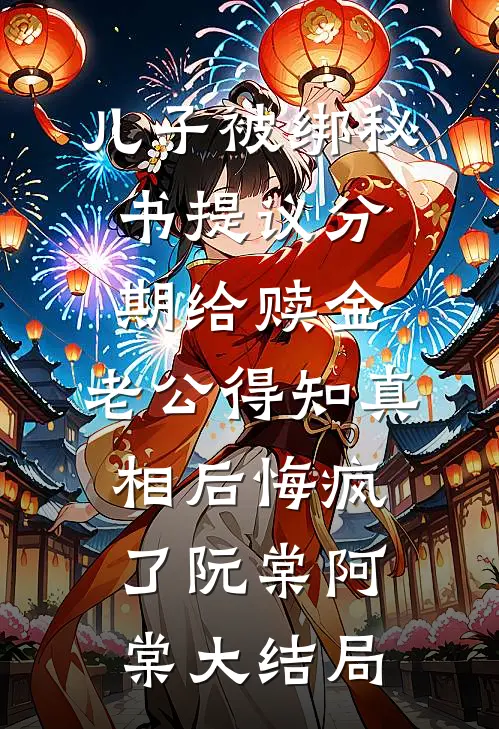 儿子被绑秘书提议分期给赎金，老公得知真相后悔疯了阮棠阿棠大结局