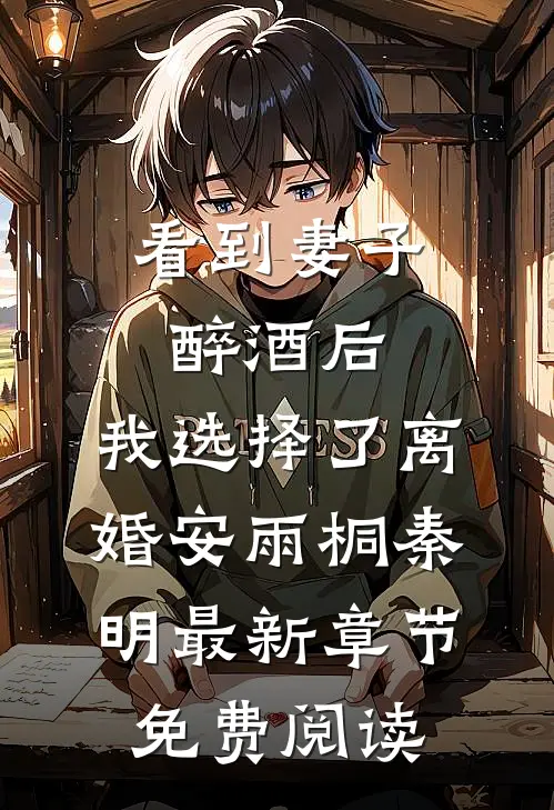 看到妻子醉酒后，我选择了离婚安雨桐秦明最新章节免费阅读