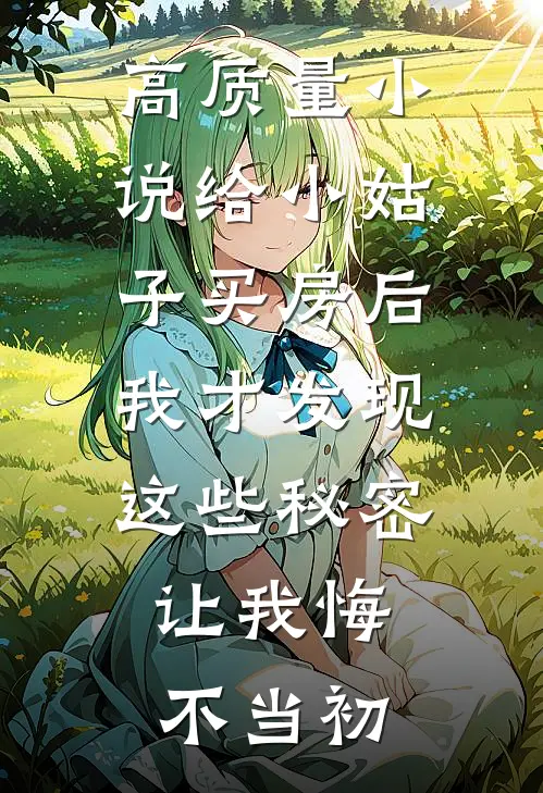 高质量小说给小姑子买房后，我才发现这些秘密，让我悔不当初