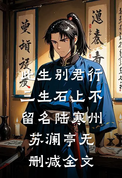 此生别君行，三生石上不留名陆寒州苏澜亭无删减全文