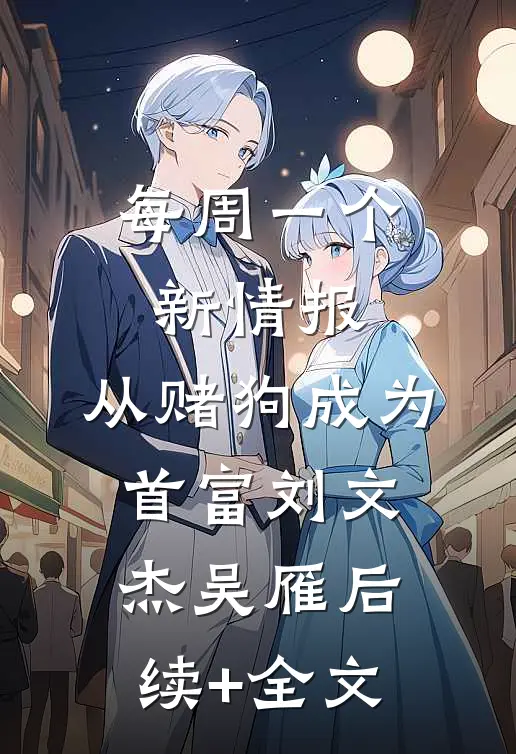 每周一个新情报，从赌狗成为首富刘文杰吴雁后续+全文