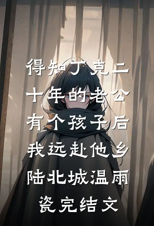 得知丁克二十年的老公有个孩子后，我远赴他乡陆北城温雨瓷完结文