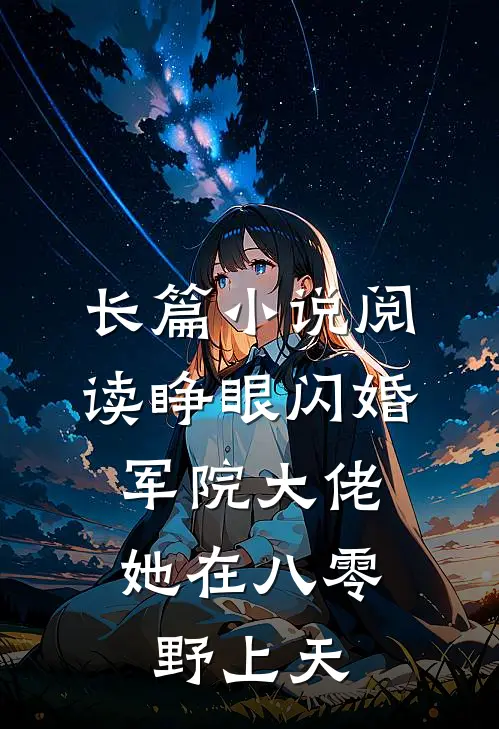 长篇小说阅读睁眼闪婚军院大佬，她在八零野上天
