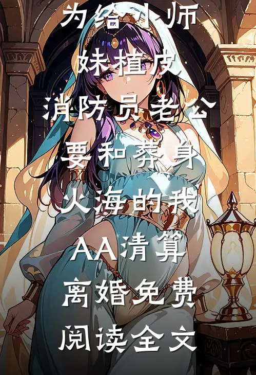 为给小师妹植皮，消防员老公要和葬身火海的我AA清算离婚免费阅读全文