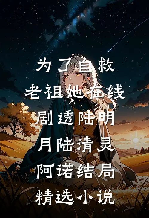 为了自救,老祖她在线剧透陆明月陆清灵阿诺结局精选小说