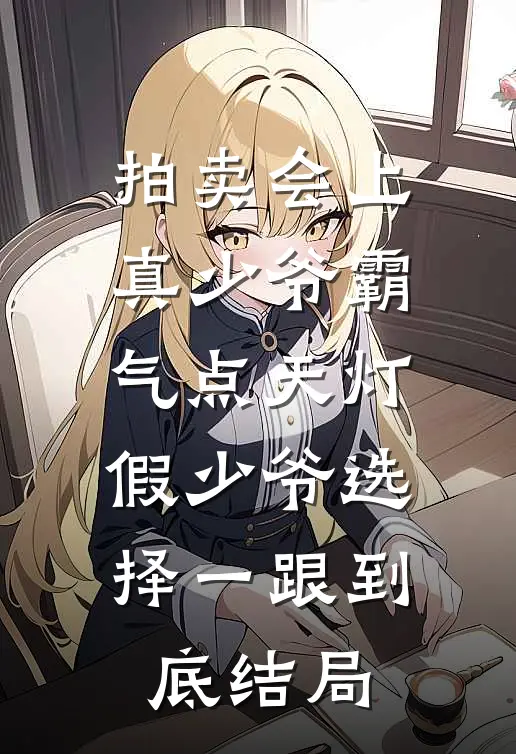 拍卖会上真少爷霸气点天灯，假少爷选择一跟到底结局