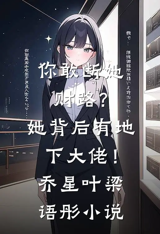 你敢断她财路？她背后有地下大佬！乔星叶梁语彤小说