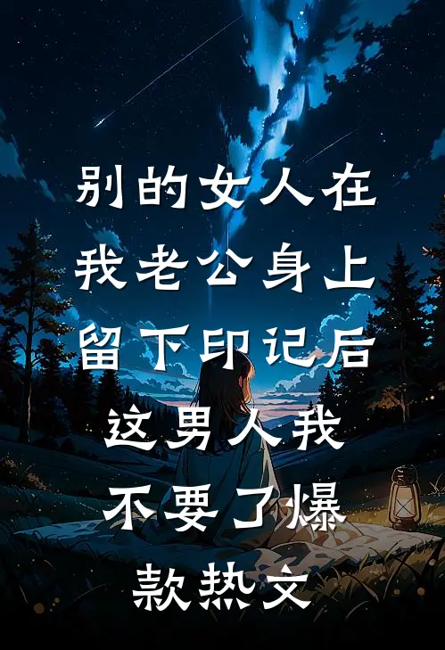 别的女人在我老公身上留下印记后，这男人我不要了爆款热文