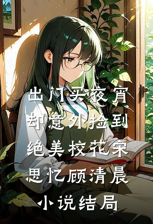 出门买夜宵，却意外捡到绝美校花宋思忆顾清晨小说结局
