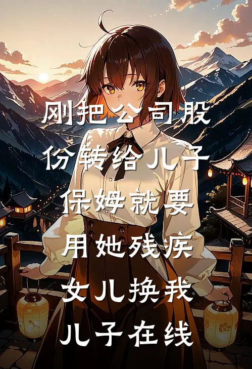 刚把公司股份转给儿子，保姆就要用她残疾女儿换我儿子在线