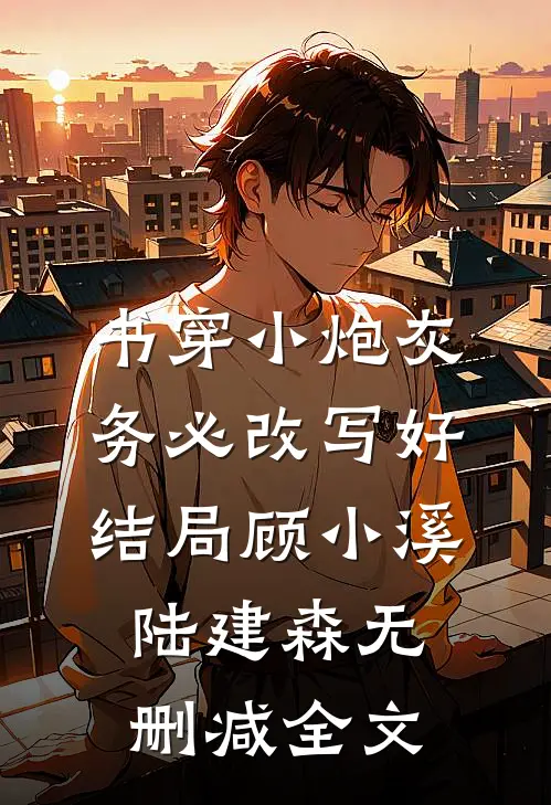 书穿小炮灰，务必改写好结局顾小溪陆建森无删减全文