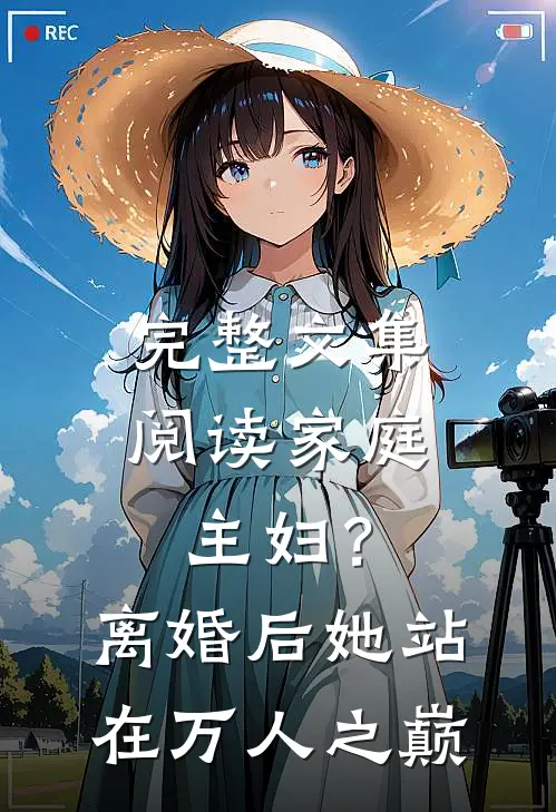 完整文集阅读家庭主妇？离婚后她站在万人之巅