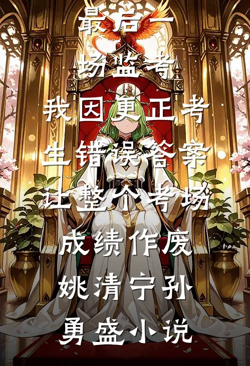 最后一场监考，我因更正考生错误答案，让整个考场成绩作废姚清宁孙勇盛小说