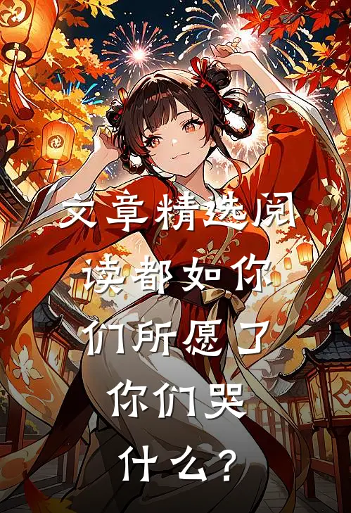 文章精选阅读都如你们所愿了，你们哭什么？
