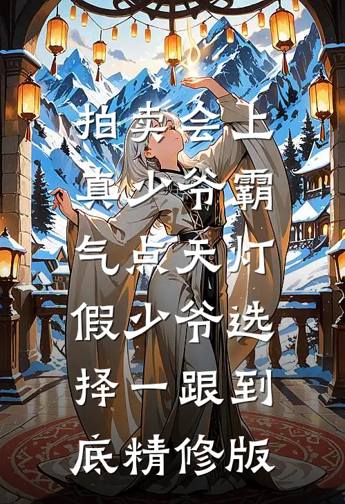 拍卖会上真少爷霸气点天灯，假少爷选择一跟到底精修版