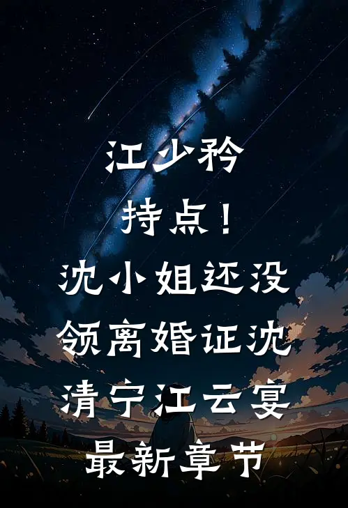 江少矜持点！沈小姐还没领离婚证沈清宁江云宴最新章节