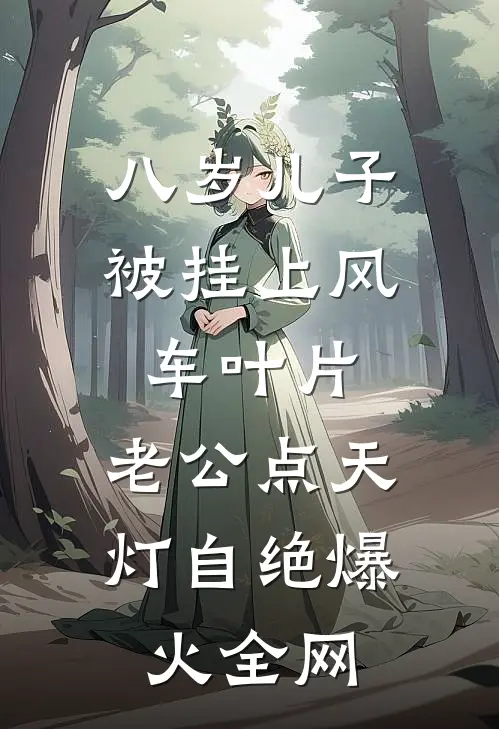 八岁儿子被挂上风车叶片，老公点天灯自绝爆火全网