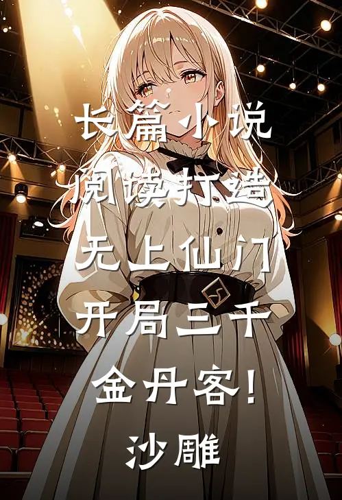 长篇小说阅读打造无上仙门,开局三千金丹客!沙雕