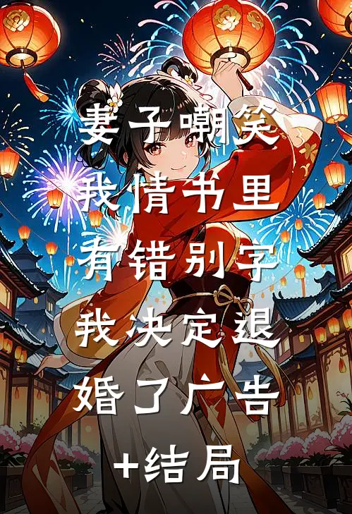 妻子嘲笑我情书里有错别字，我决定退婚了广告+结局