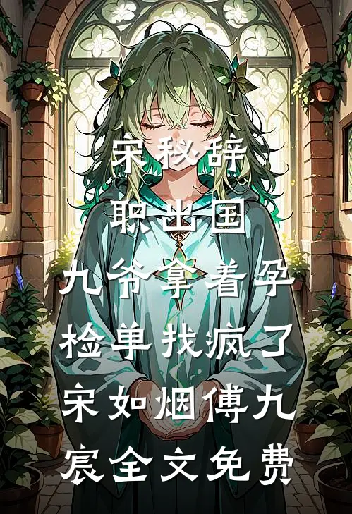 宋秘辞职出国，九爷拿着孕检单找疯了宋如烟傅九宸全文免费