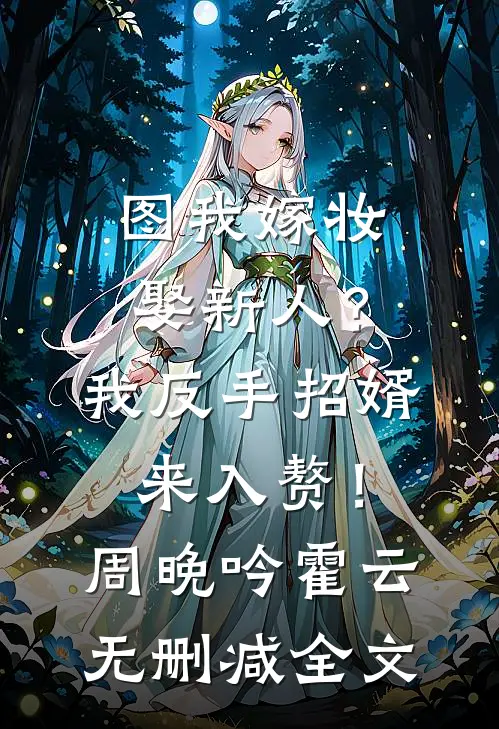 图我嫁妆娶新人？我反手招婿来入赘！周晚吟霍云无删减全文