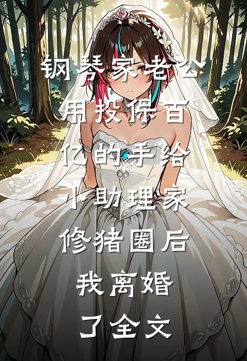 钢琴家老公用投保百亿的手给小助理家修猪圈后，我离婚了全文